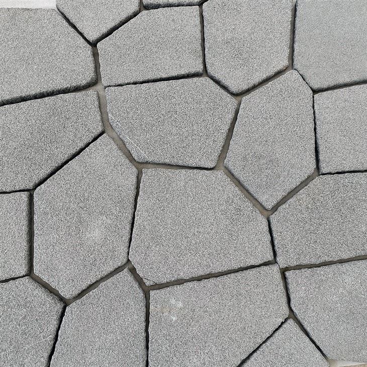 Black Granite Paver Landscape Tile Flagstone JRL-037